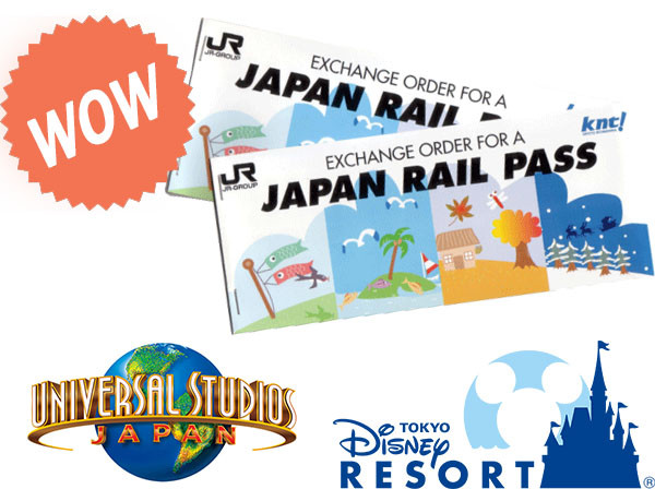 JR Pass 7 Days with Theme Park Tickets | World Surprise Travel